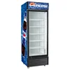 Pepsi Refrigerator with Glass Door for Beverage Display and Promotion
