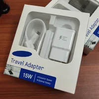 

Free shipping 15w 2 in1 US/EU Plug Fast Charging Travel adapter Wall Fast Charger + 1.5M micro usb Cable for samsung S6 S7