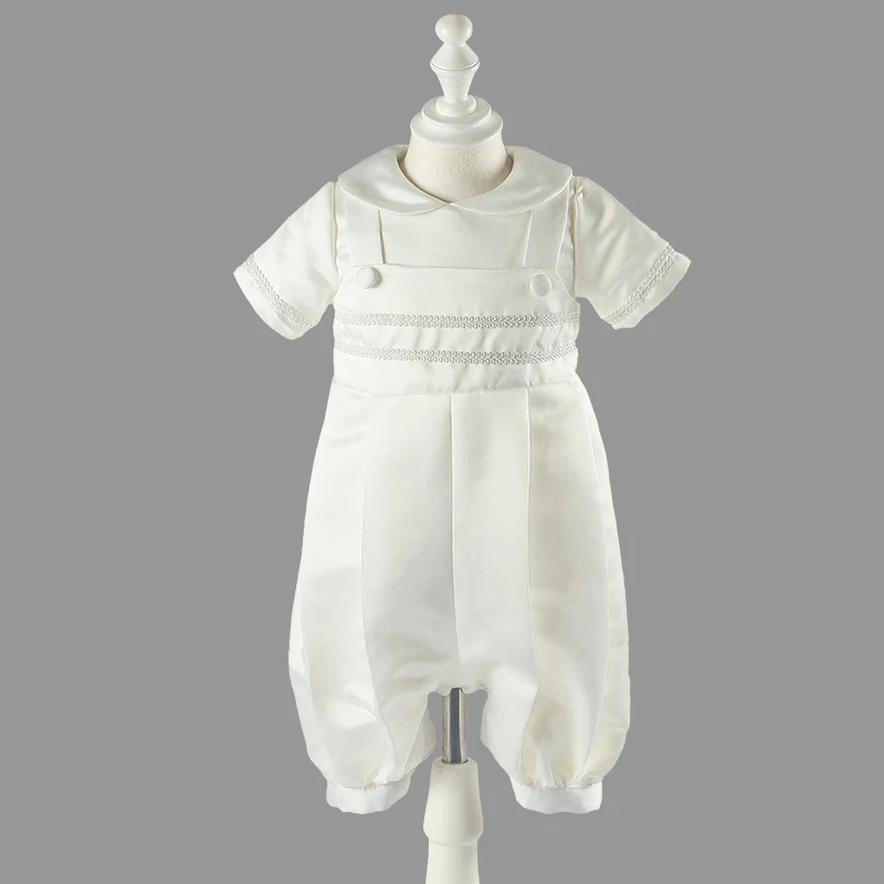 

In Stock Babe Romper Boys Suits Baby Christening Wear 3M 6M 9M 12M