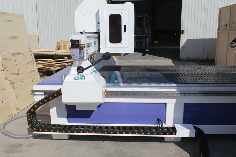 AKM-1325 automatic tool changer woodworking cnc router,3d cnc router 1325 linear atc