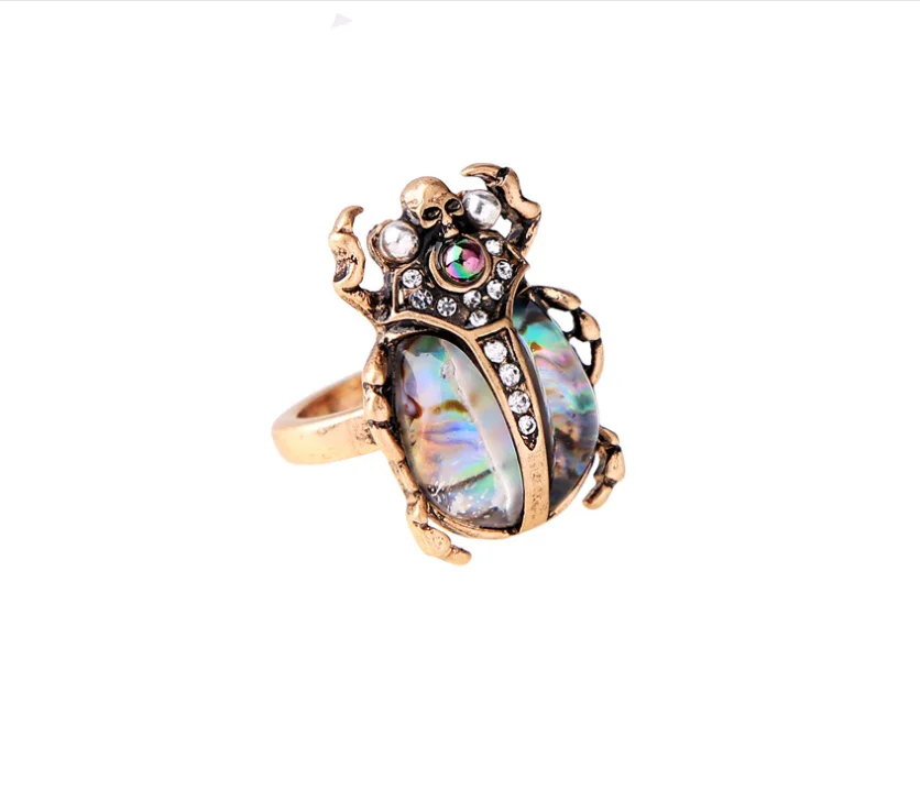

jz00202c Scarab Ring Stone Dainty Rings For Men