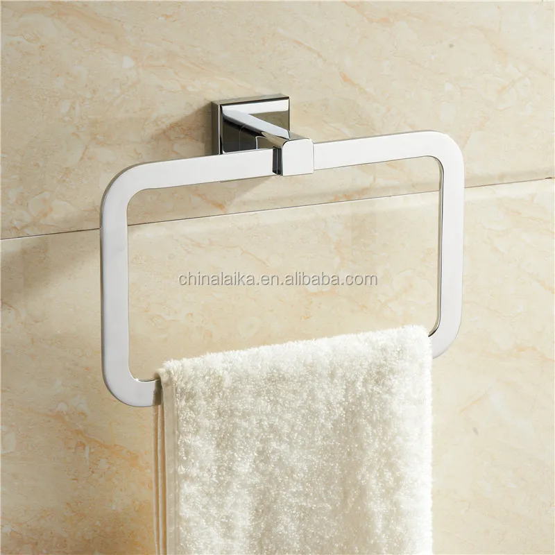 
2018 Hot Sale Home Decorative Brass Chrome Plated Bathroom Hand Towel Ring Holder For bathroom Decor 