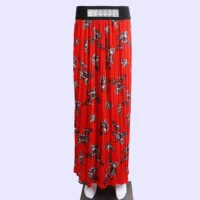 

Fashion flower print women boho gypsy skirt and latest long maxi skirt designs