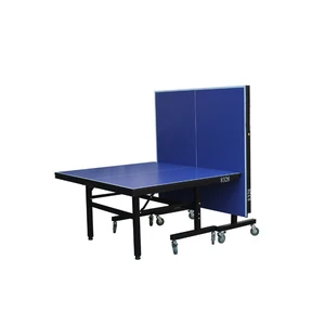 Wooden Desk 75mm Wheel Table Tennis Table For Sale