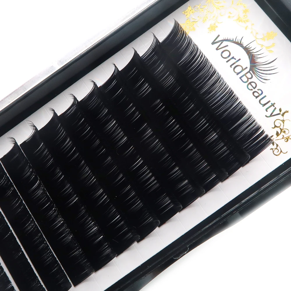 

Eyelash extension private label manufacturers, Natural black
