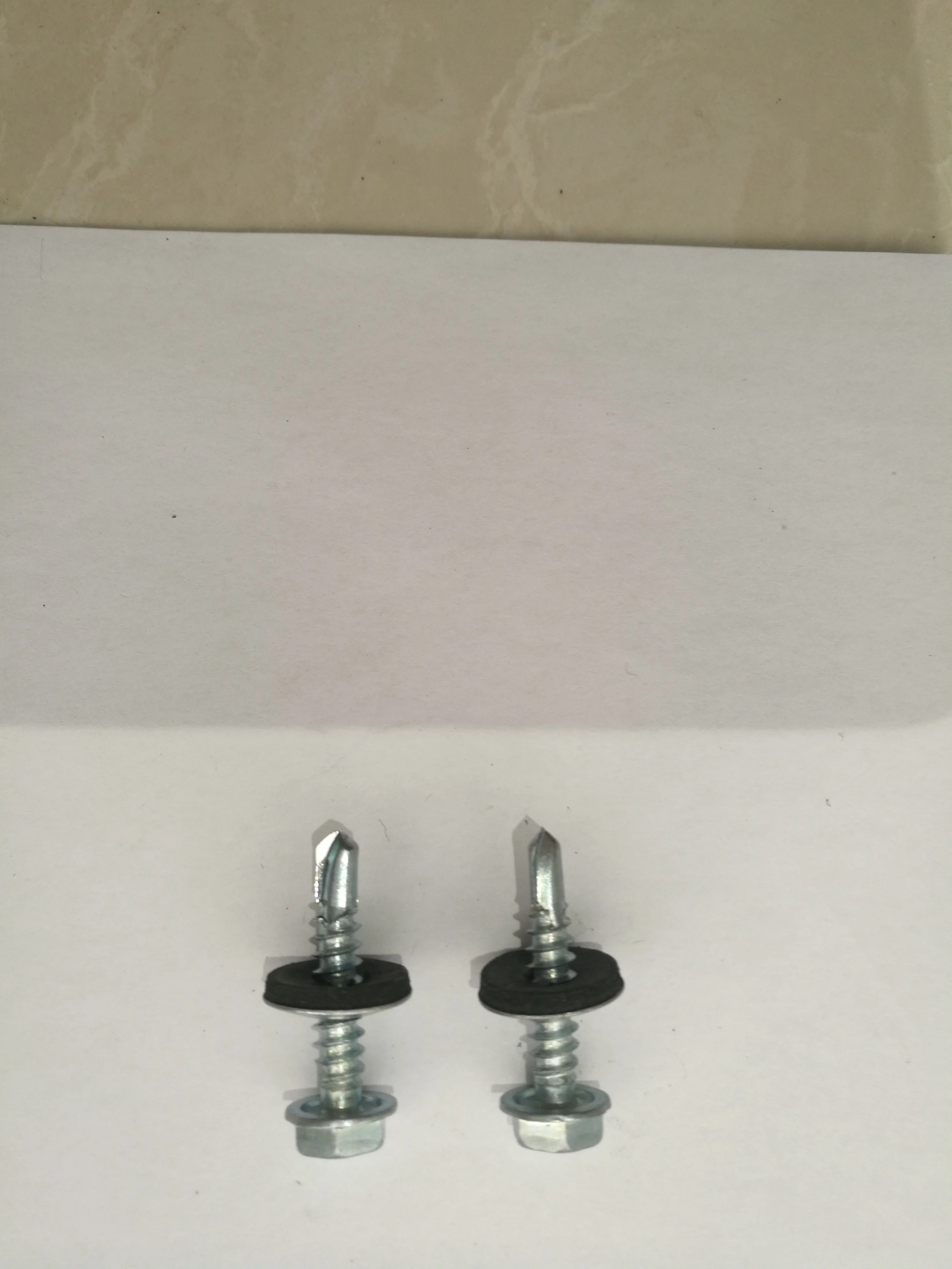 
Din 7504k Zinc plated hex washer head self drilling screw roof screw 