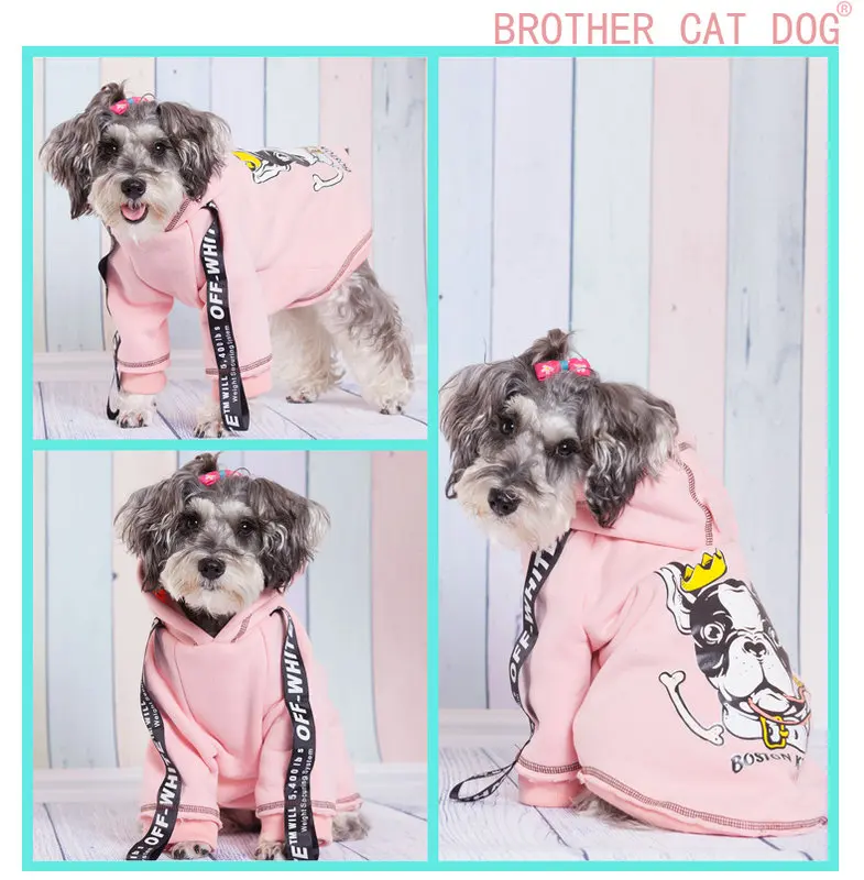 Designer Dog Clothes 2021 New Hot Sell Hooded sweater for pet