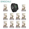SINGCALL long range equipment wrist pager wireless table number service