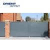 2017 Aluminium walk through gate sliding gates iron fancy gate boundary wall gate design