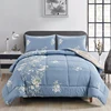 Best selling Queen pillow case bed colorful 100% cotton filling comforter set with best price