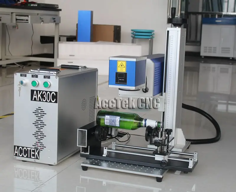 Co2 laser machine price laser galvo marking machine CO2 Metal tube RF laser marking machine