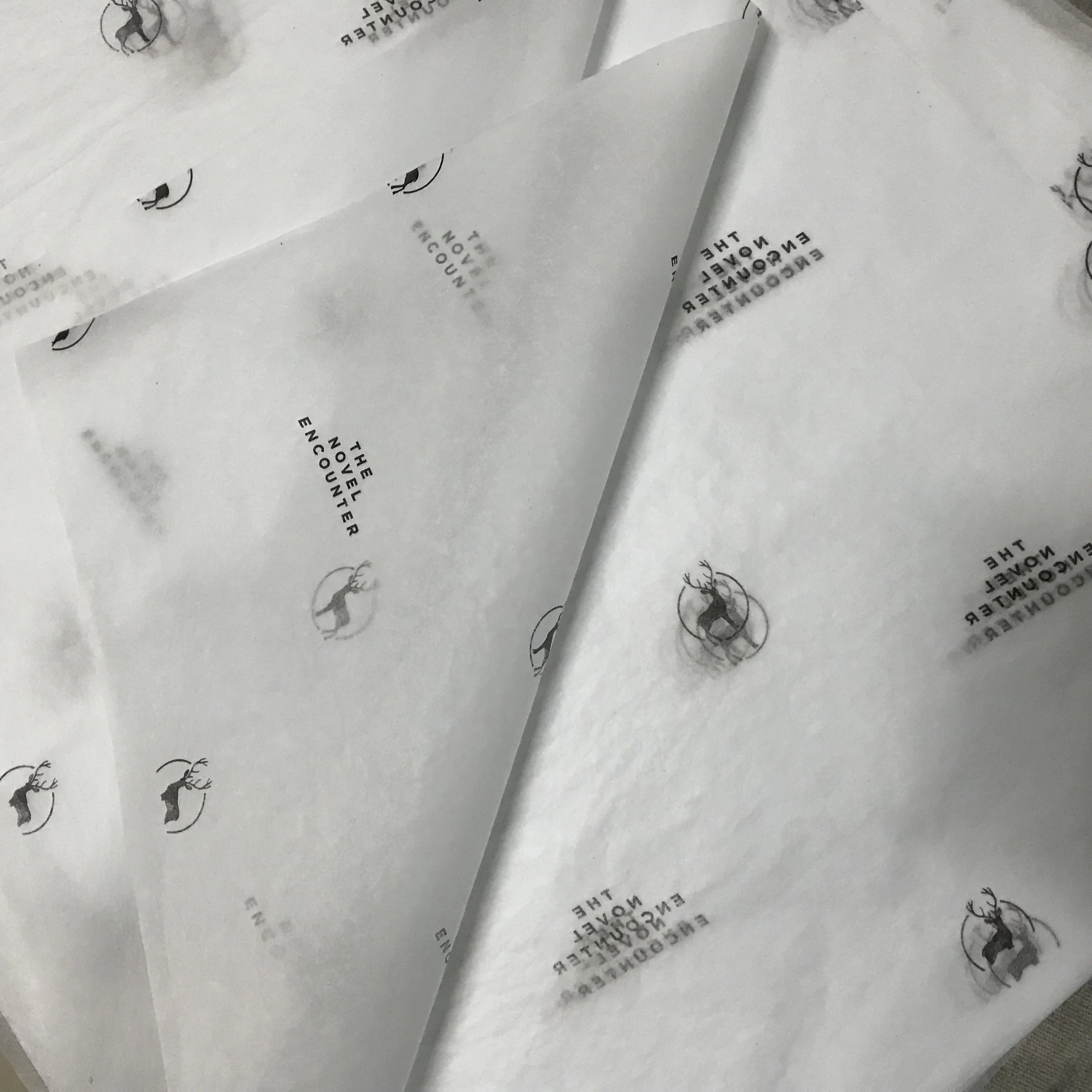 
Printed luxury custom logo 17gsm wrapping tissue/silk paper for clothes 