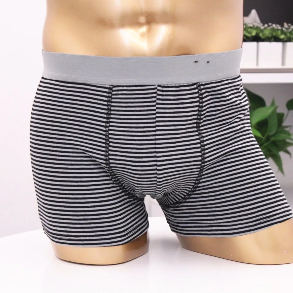 OEM custom XXXL men's boxer shorts fat men underwear plus size underwear