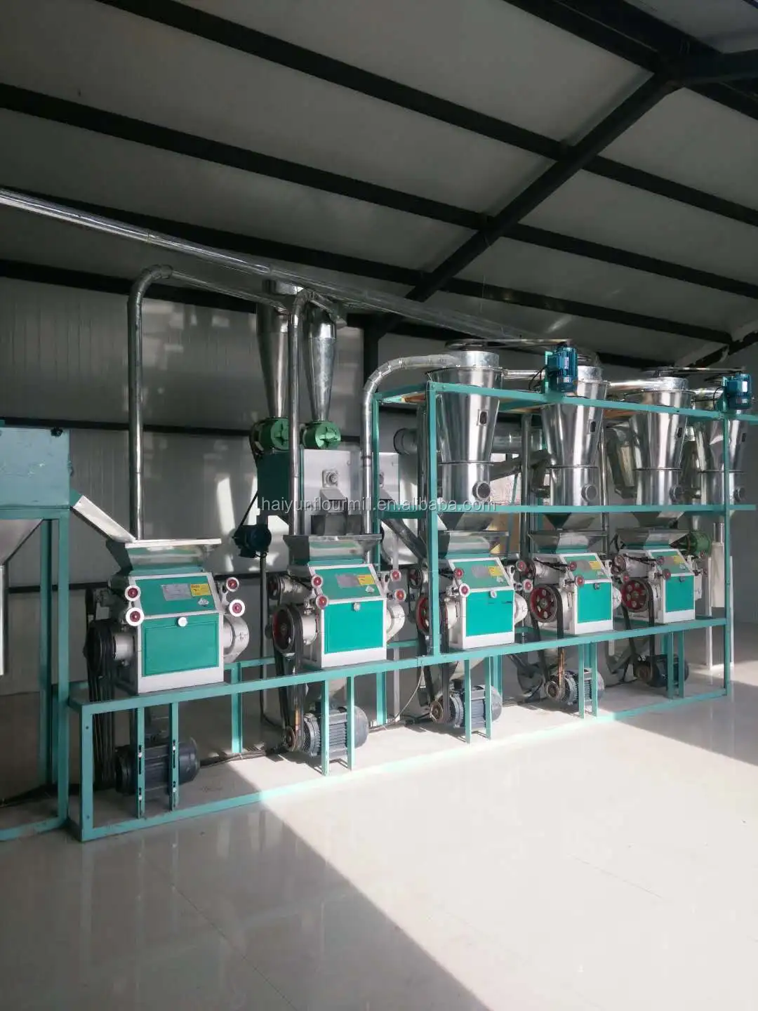 20T/D maize milling machines / corn processing machines / corn flour making machine