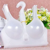 

Factory Wholesale windproof clothes hanger plastic underwear plastic hanger for underwear shop