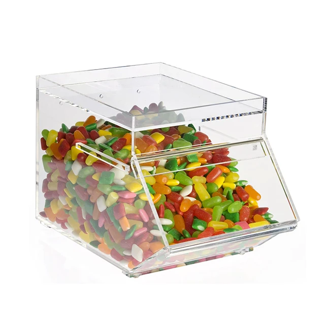 Retails Candy Dispenser Acrylic Organizer / Candy Acrylic Box Buy