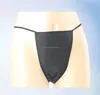 Disposable 100% cotton white mens boxer brief underwear