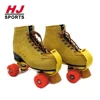 HJ-F019 HUIJUN Durable High quality Leather Inline Skate Roller Shoes