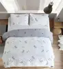 High quality cute cartoon animal zebra print quilt cover super soft cotton kids bedding set
