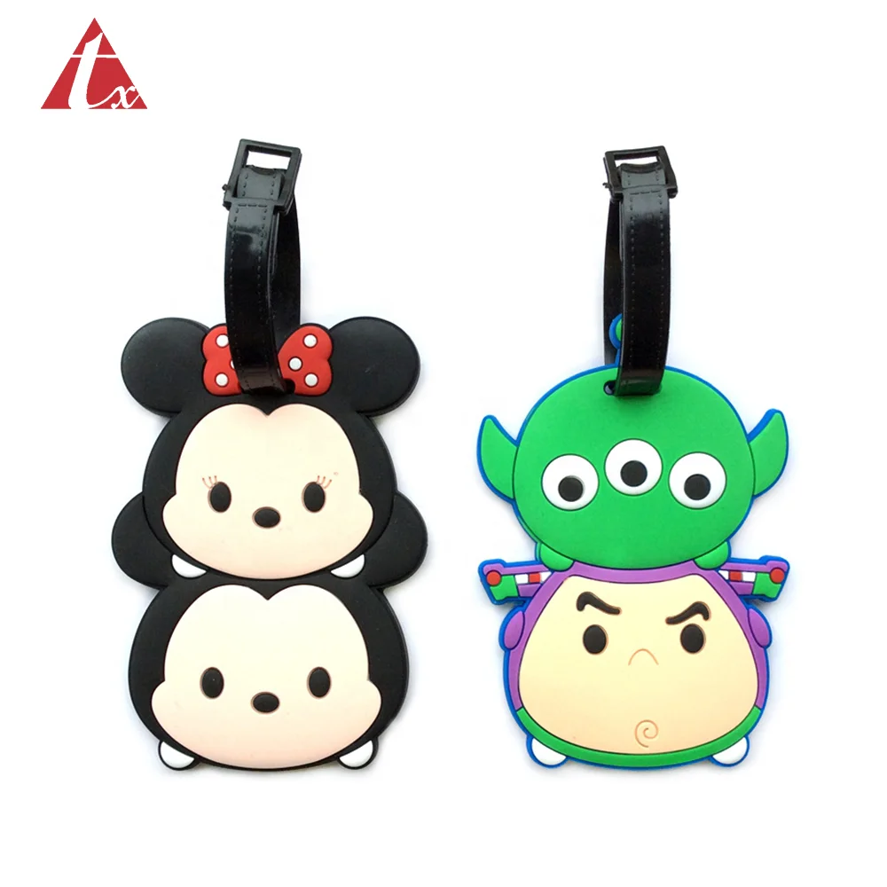 character luggage tags