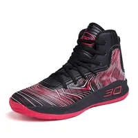 

New Fashion Durable Lace-up Anti-slip Basketball Sneakers Men Shoes