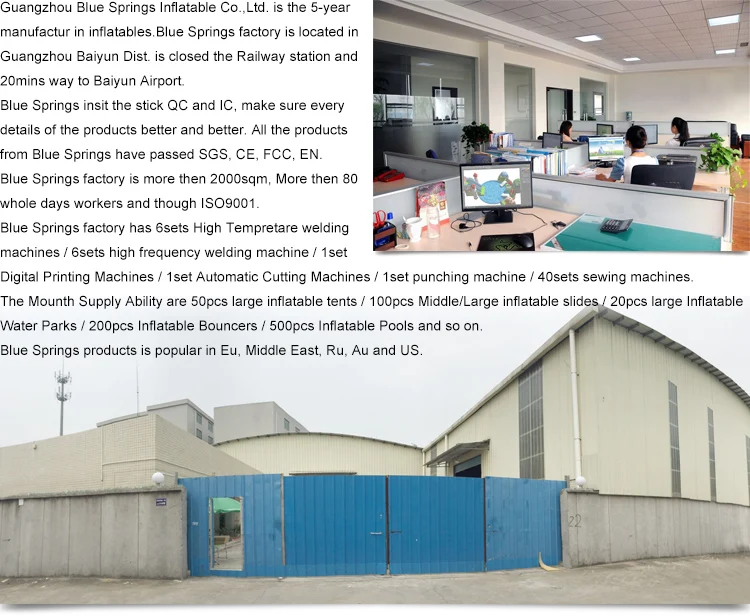 Blue Springs Halloween Cute Inflatable Spider Model for Halloween Decoration.jpg