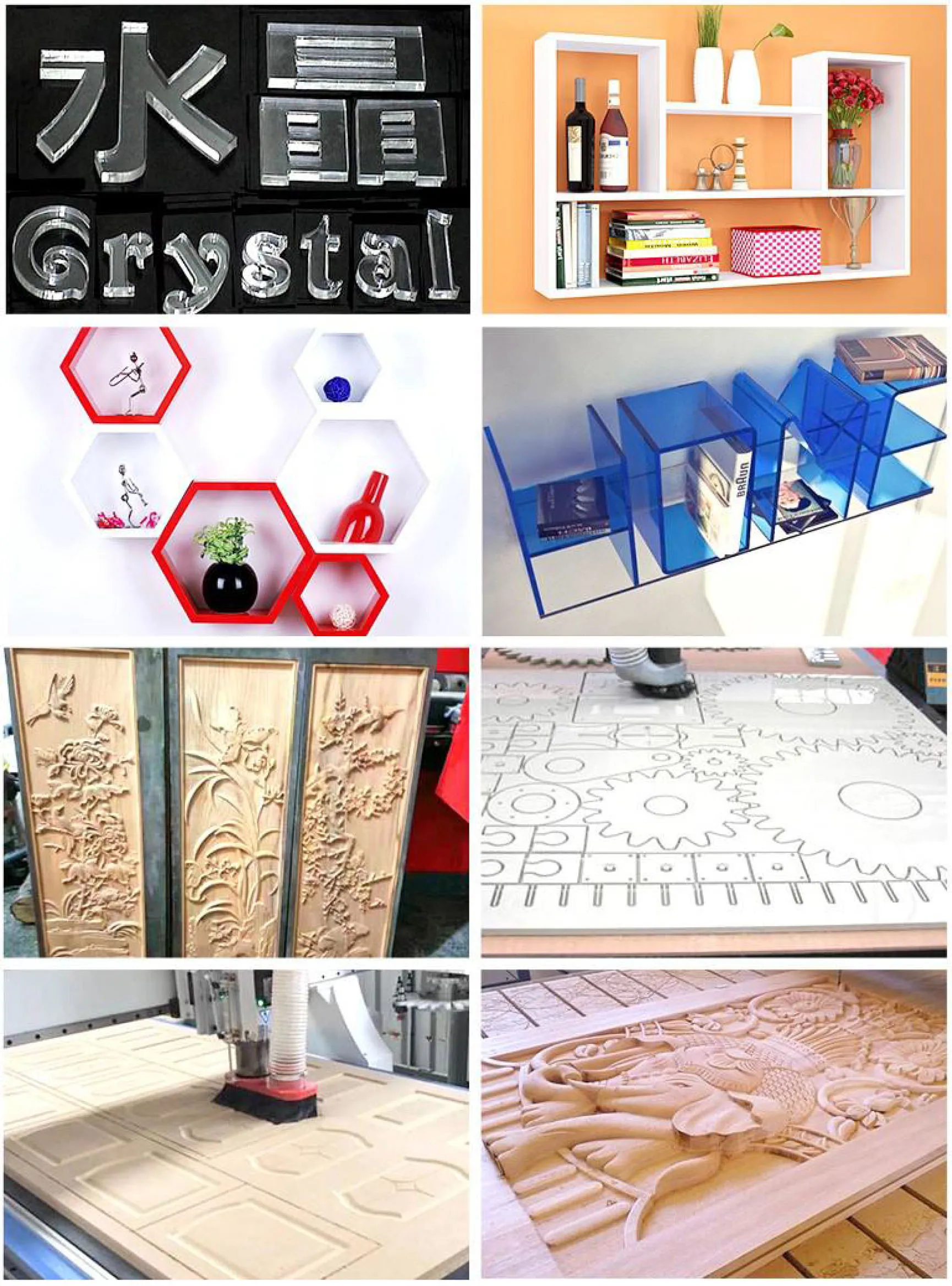 Pneumatic three processes 1325 wood cutting machine /cnc router