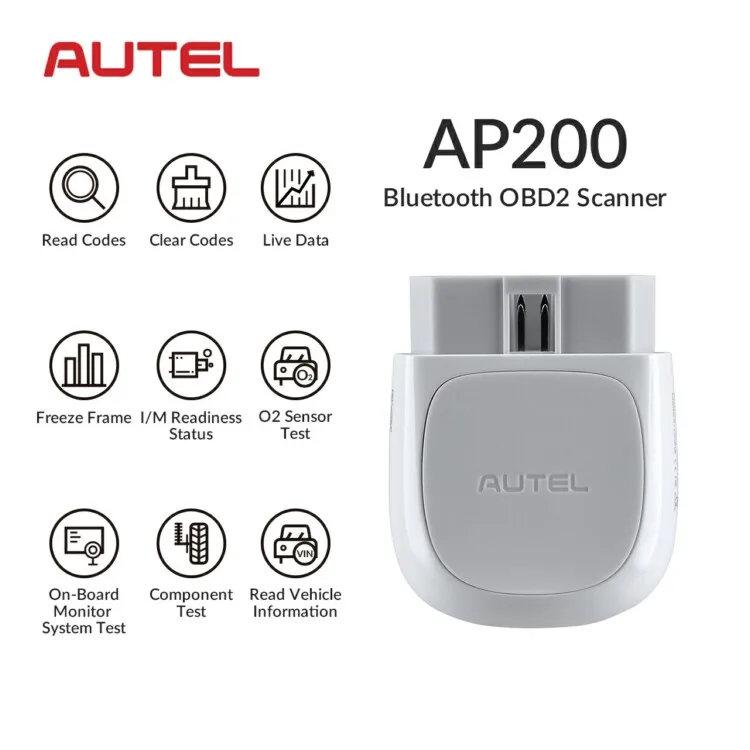 Autel AP200 Automotive Electrical Diagnostic Scanner Tools Engine Analyzer Car Auto Scanner