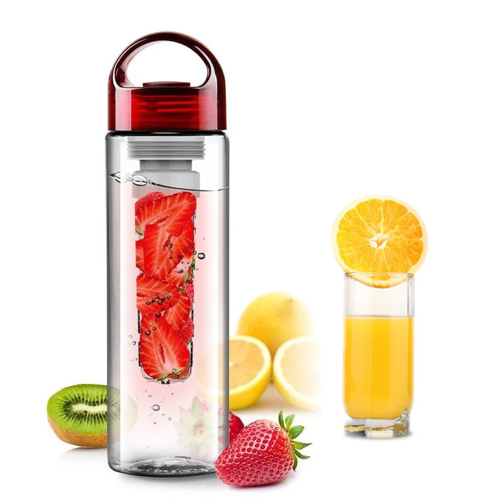 

best seller 2021 amazon 700ml infuser drinkware type smart water bottle with travel, Pink/black/blue/green/yellow