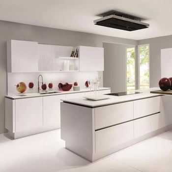 2018 Moderen Tinggi Gloss Lacquer Mini Dapur Cabinet Dapur Kecil