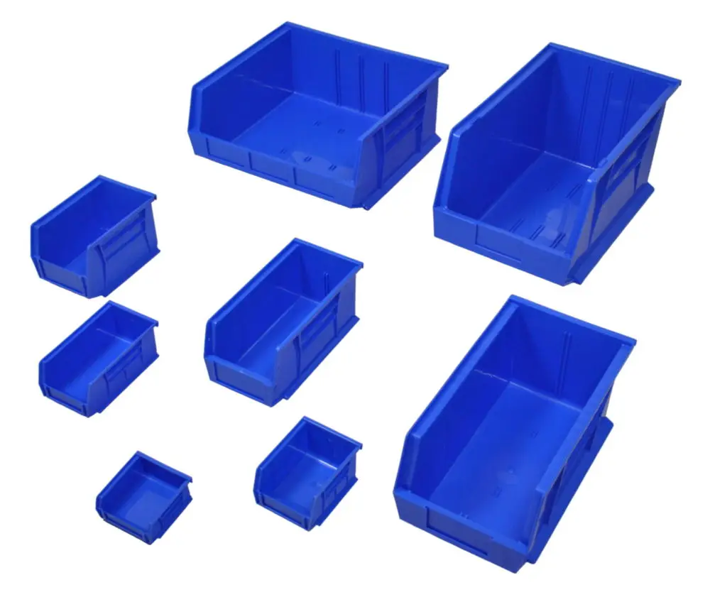 Warehouse Plastic Storage Bins Wholesale Stacking For 