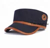 high quality wholesale alibaba flat top military caps fashion military hat patterns