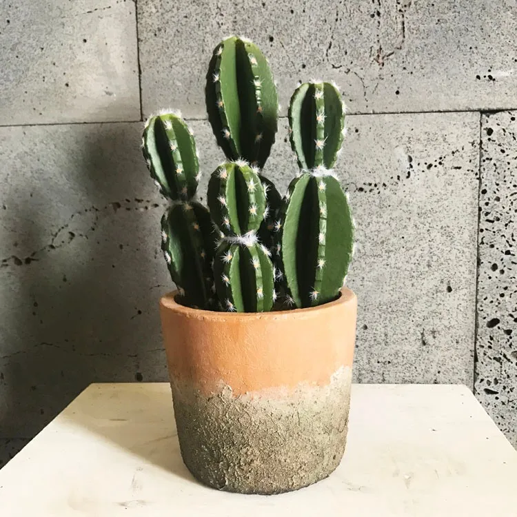 Popular In Market Fake Cacti Plant Artificial Cactus Pot Plants