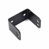 Custom aluminum/stainless steel bending /stamping parts metal bracket sheet metal fabrication with black powder coating