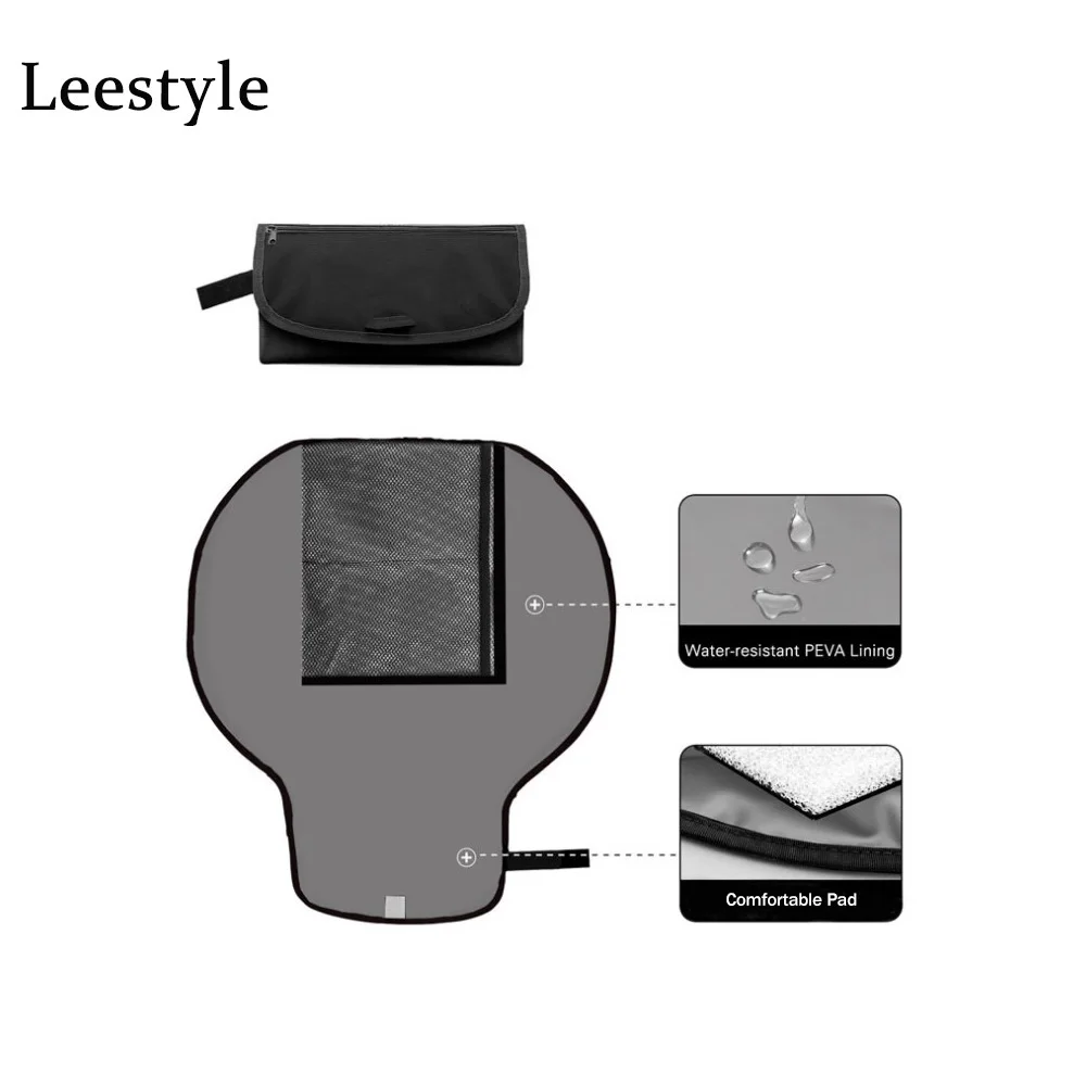 leather baby changing mat