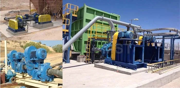 SLURRY PUMPS APPLICATION