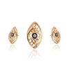 vi-49 xuping muslim Turkish eye 18k gold pakistani dulhan alloy fashion luxury accesorios de mujeres Allhal jewelry set
