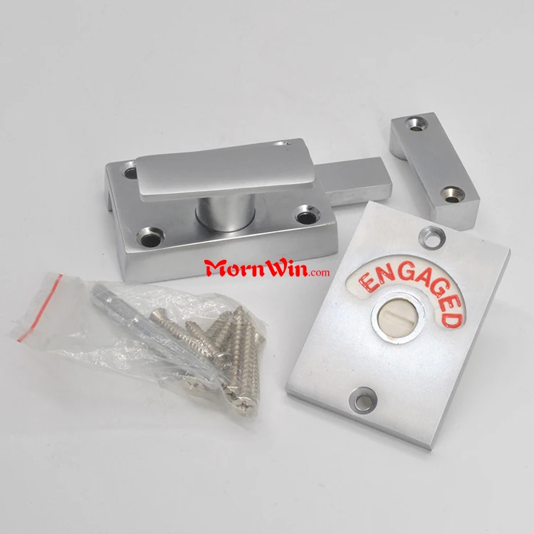 Wc Zinc Alloy Indication Lock Toilet Partition Cubicle Door Lock Buy