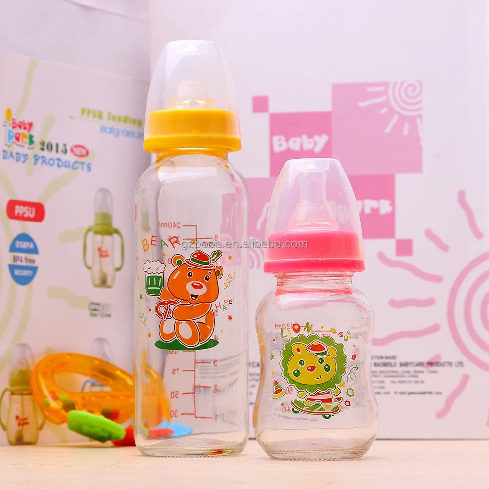 glass baby bottles for sale