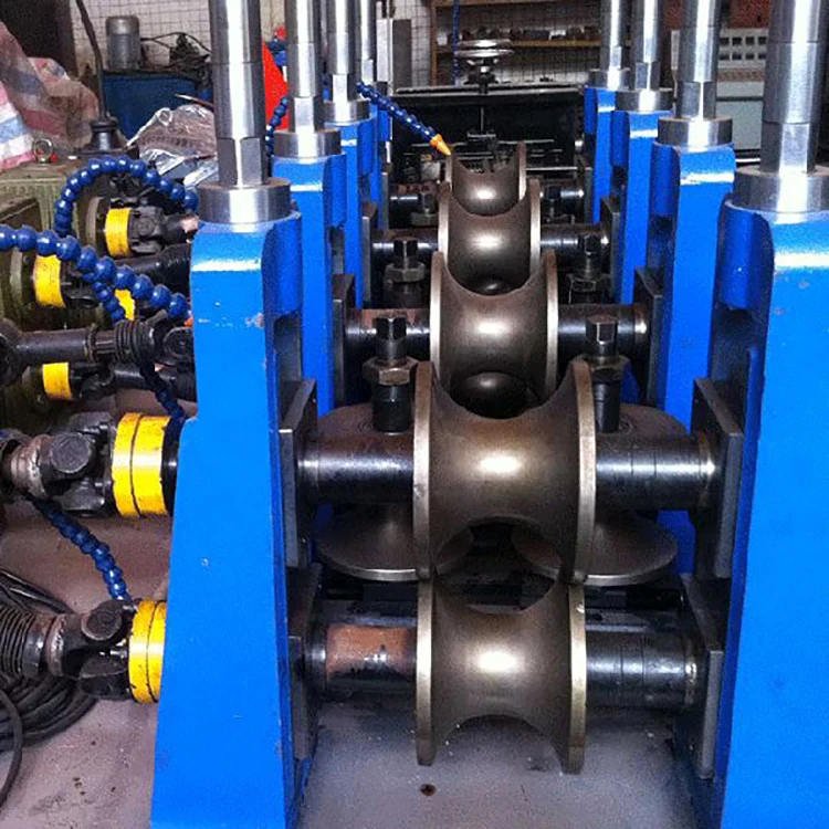 
HF duct equipment production line stainless steel pipe making machine 