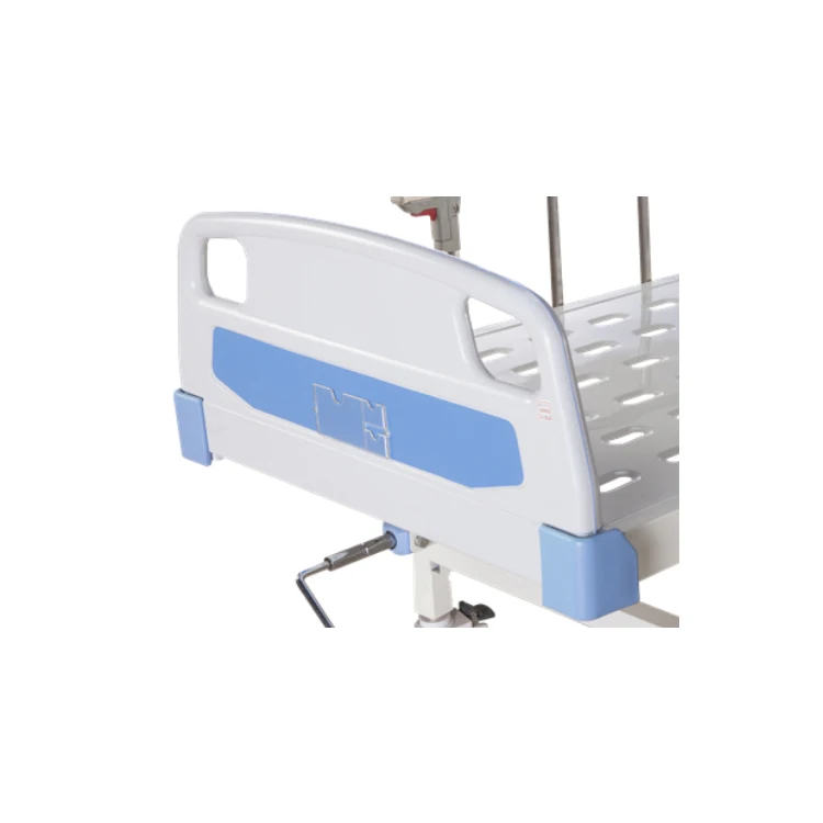 manual single crank punching hospital bed
