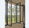 opening 180 degree aluminum casement windows/casement windows aluminium/36 x 72 casement window