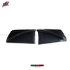 DarwinPRO 08-15 EVO 10 4Dr RS Style Carbon Fiber Rear splitter Caps
