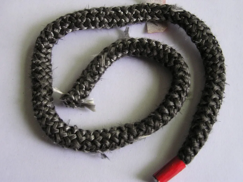 Fireproof Gasket Material Ceramic Fiber Rope Expanded Glass Fiber Rope