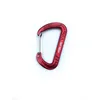 Aluminum Alloy Snap Carabiner Keychain for Mountaineering Climbing Hammock Hook