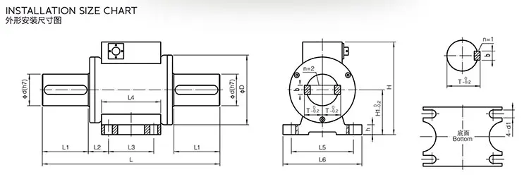 Factory directly sell torque sensor high quality  dynamic torque speeed sensor