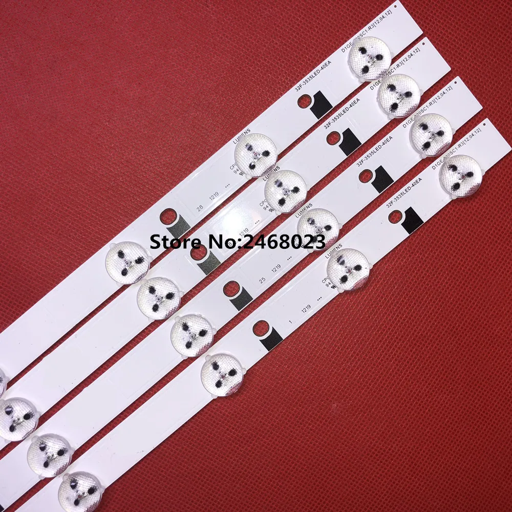 

LED backlight strip for 2012SVS32 UE32J5100 UA32EH5080 LTJ320HN07-H UN32EH5000 V320HJ2-PE2 2011SVS32 D1GE-320SC1-R2 DE320BGA-B1