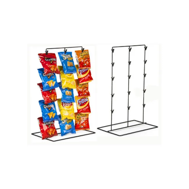 Supermarket Metal Wire Potato Chips Display Rack Hanger Stand Buy