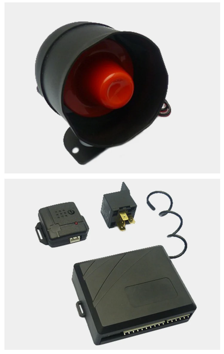 Multifunction Bemaz Car Alarm System With Remote Trunk Release And