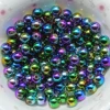 Wholesale 6MM Round Rainbow Beads Acrylic Round Beads